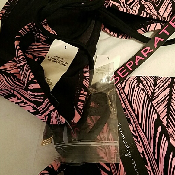 Pink and black bikini set - Picture 4 of 4